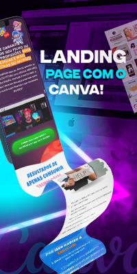 Landing Pages com Canva